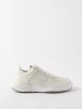 Кожаные кроссовки wayne original sole Mihara Yasuhiro, бежевый