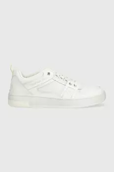 Кожаные кроссовки YM0YM00575 BASKET CUPSOLE R LTH-TPU INSERT Calvin Klein Jeans, белый