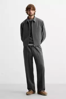 Кожаные кроссовки ZARA, песочный/коричневый