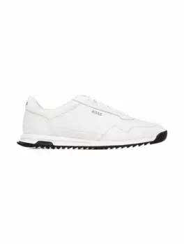 Кожаные кроссовки Zayne BOSS, белый