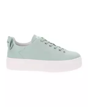 Кожаные кроссовки женские Nerogiardini, зеленый