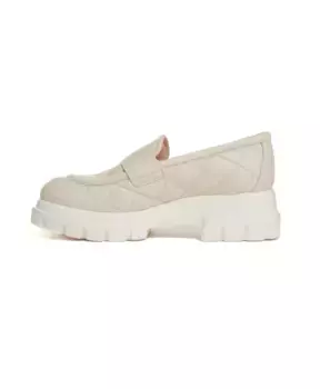 Кожаные лоферы Agl, белый