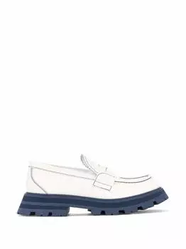 Кожаные лоферы Alexander McQueen