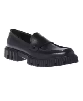 Кожаные лоферы Baldinini, черный
