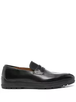 Кожаные лоферы Bally, черный