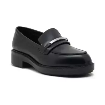 Кожаные лоферы Calvin Klein, черный