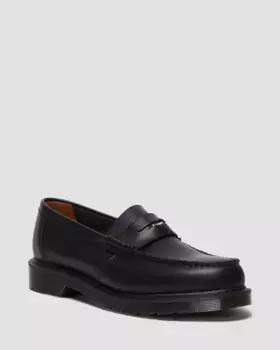 Кожаные лоферы Dr. Martens Penton, черный