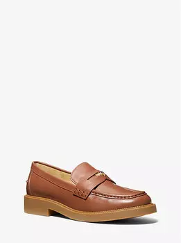Кожаные лоферы Eden Michael Kors, коричневый