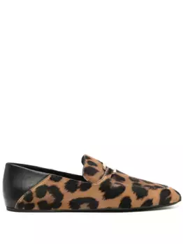 Кожаные лоферы Ferragamo, коричневый
