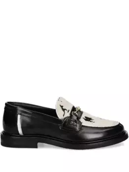 Кожаные лоферы Filling Pieces, черный