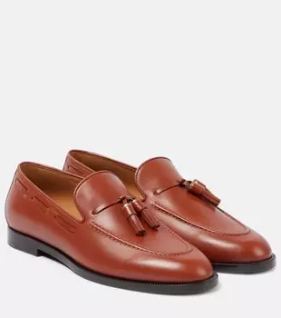 Кожаные лоферы Francis Loro Piana, Pecan Syrup