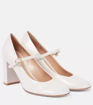 Кожаные лоферы Gianvito Rossi, Offwhite