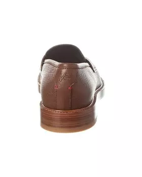 Кожаные лоферы ISAIA, коричневый