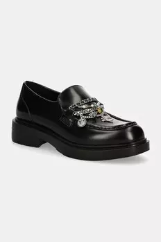 Кожаные лоферы Karl Lagerfeld MACIE, черный