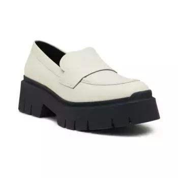 Кожаные лоферы Kris Hugo, бежевый