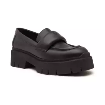 Кожаные лоферы Kris Hugo, черный