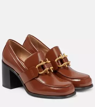Кожаные лоферы Monsieur Bottega Veneta, коричневый