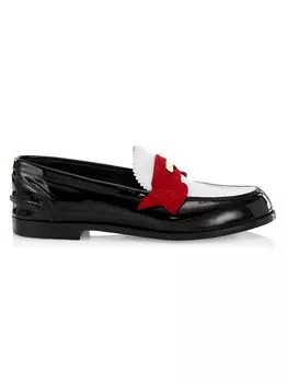 Кожаные лоферы Penny Donna Penny Christian Louboutin, разноцветный