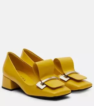 Кожаные лоферы Prada, Sole