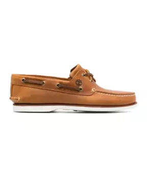 Кожаные лоферы Timberland, коричневый