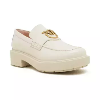 Кожаные лоферы тина Pinko, бежевый