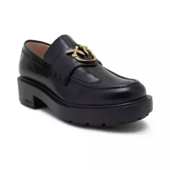 Кожаные лоферы тина Pinko, черный