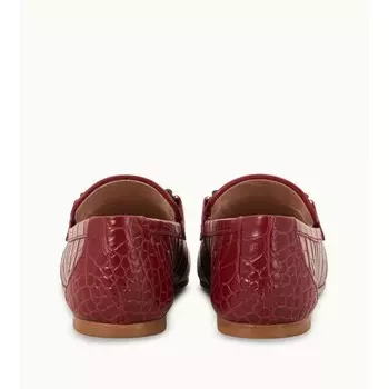 Кожаные лоферы TOD's, красный