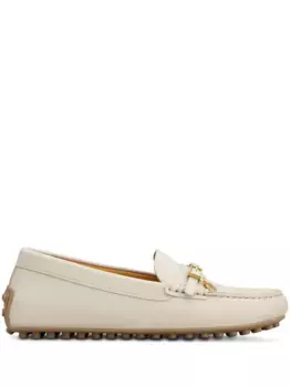 Кожаные лоферы TOD'S, нейтральный