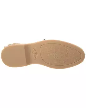 Кожаные лоферы Valentino, белый