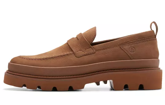 Кожаные мокасины Badell Step Clarks