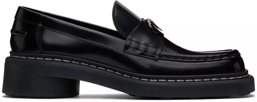 Кожаные мокасины без металла Marine Serre