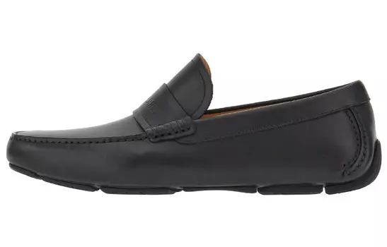 Кожаные мокасины без застежек Ferragamo