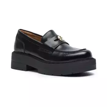 Кожаные мокасины Boss, черный