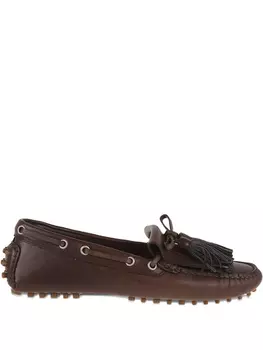 Кожаные мокасины Brunello Cucinelli, коричневый