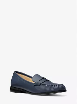 Кожаные мокасины Carlson Michael Kors, синий