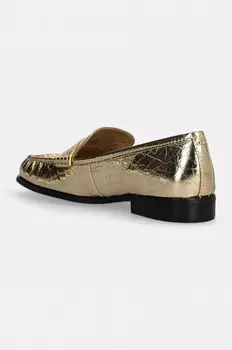 Кожаные мокасины Carlson Michael Michael Kors, золотой