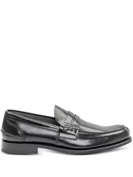 Кожаные мокасины Church's, черный