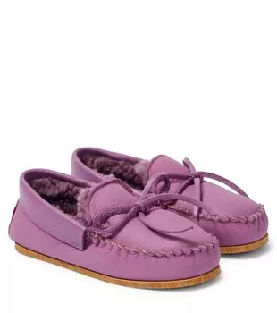 Кожаные мокасины dario Pp, фиолетовый
