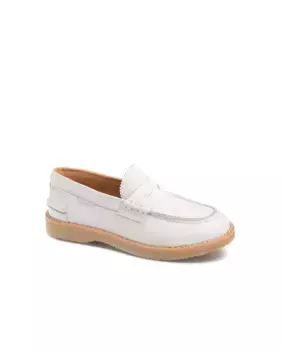 Кожаные мокасины для мальчика Pablosky, белый