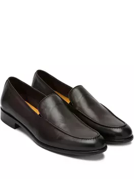 Кожаные мокасины Doucal's, коричневый