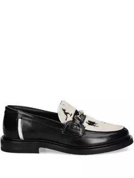 Кожаные мокасины Filling Pieces, черный