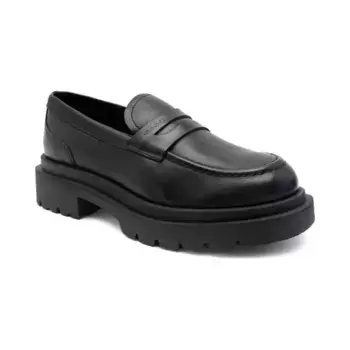 Кожаные мокасины Gant, черный