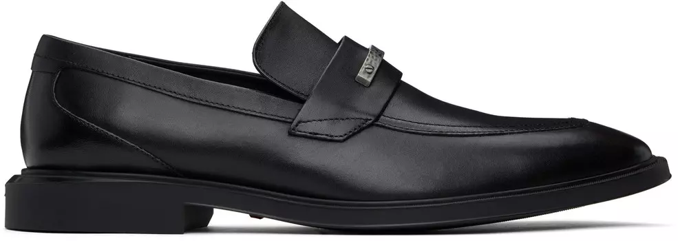 Кожаные мокасины Hugo, черный