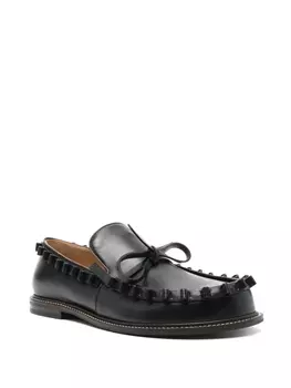 Кожаные мокасины JW Anderson, черный