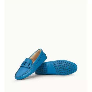 Кожаные мокасины Kate Gommino TOD's, синий
