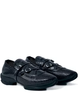 Кожаные мокасины Kiko Kostadinov, черный