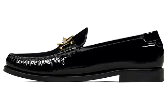 Кожаные мокасины Le Loafer Saint Laurent