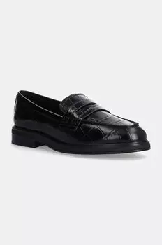 Кожаные мокасины LEDEDANTEN Aldo, черный