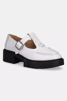 Кожаные мокасины Liv Coach, белый
