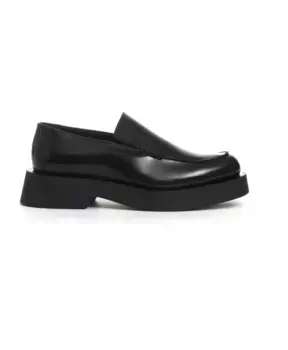 Кожаные мокасины лоферы Poesie Veneziane, черный